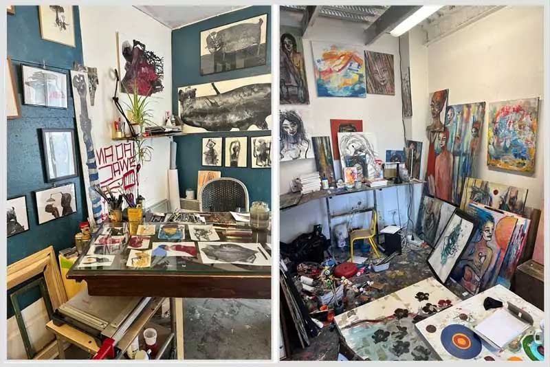 Free visit the art space for young artists