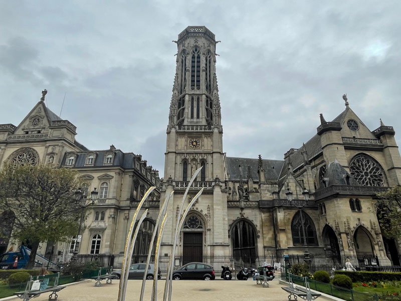 One of the oldest churches in Paris, Saint-Germain l'Auxerrois