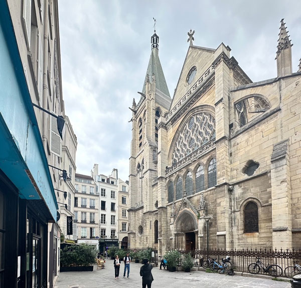Saint Severin Church in Paris