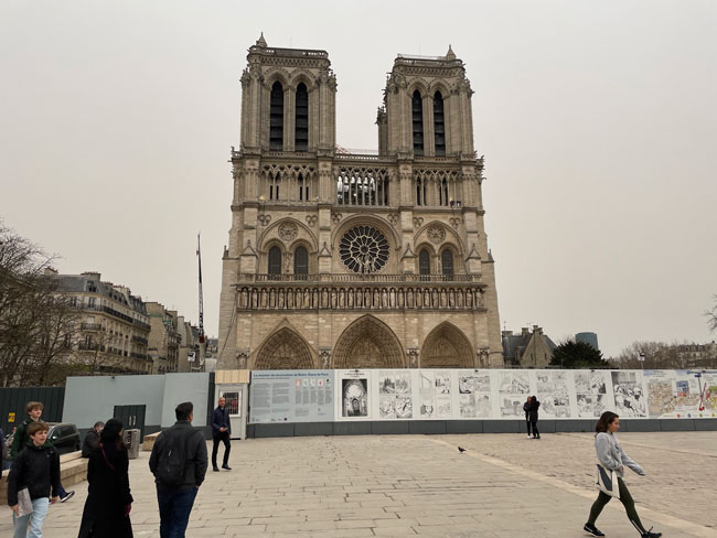 Notre Dame Cathedral in Paris