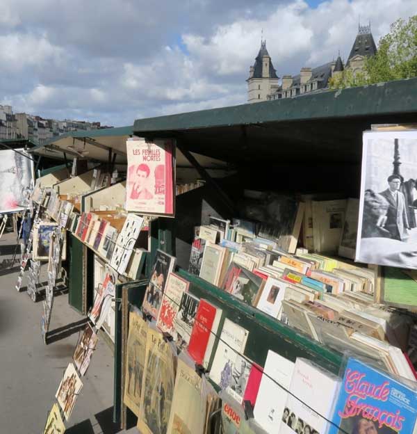 Paris Bouquinistes along the Seine