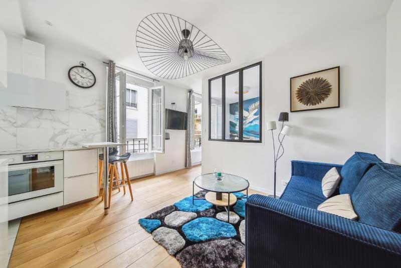 Aparthotel near Roland Garros in Paris with kitchenette and metro access