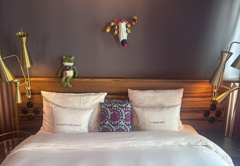 Room details at 25hours Hotel Terminus Nord near Gare du Nord in Paris